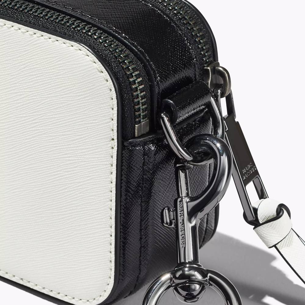 СУМКА MARC JACOBS THE BI-COLOR SNAPSHOT BLACK/WHITE