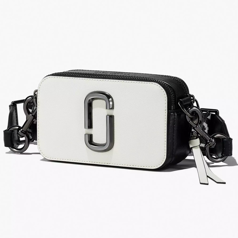 СУМКА MARC JACOBS THE BI-COLOR SNAPSHOT BLACK/WHITE