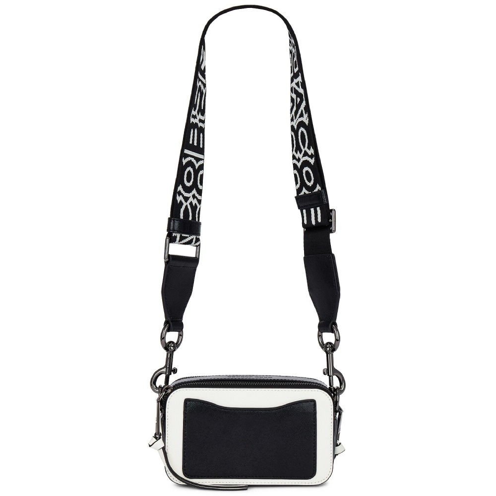 СУМКА MARC JACOBS THE BI-COLOR SNAPSHOT BLACK/WHITE