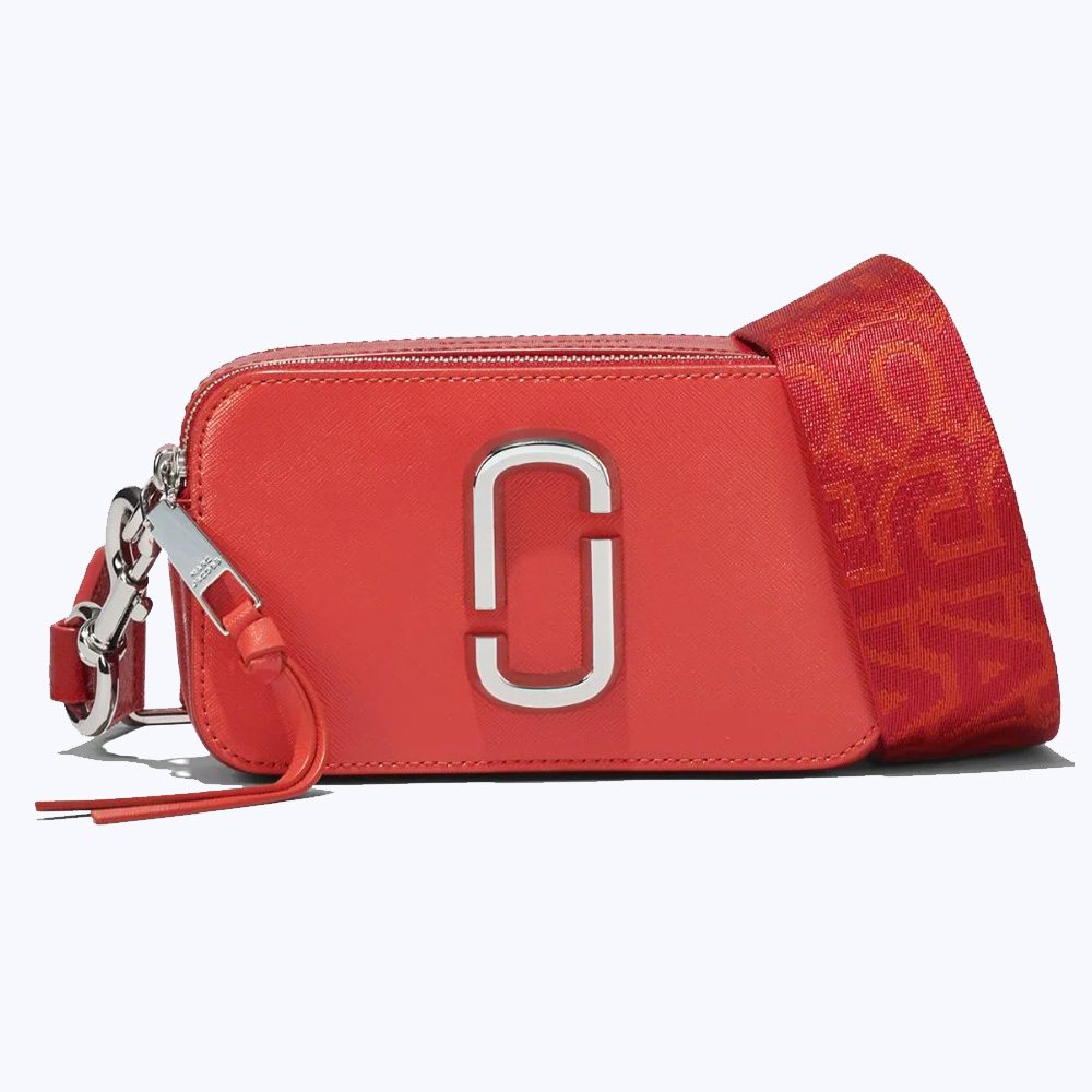 СУМКА MARC JACOBS THE BI-COLOR SNAPSHOT ELECTRIC ORANGE MULTI
