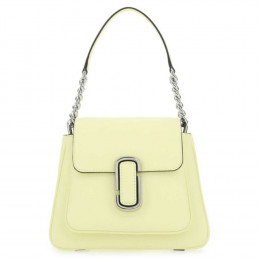 СУМКА MARC JACOBS  THE J MINI SATCHEL SHOULDER BAG in LEATHER TENDER YELLOW