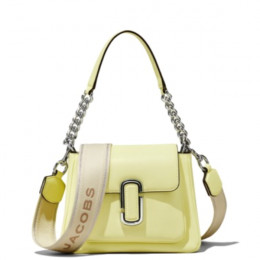 СУМКА MARC JACOBS  THE J MINI SATCHEL SHOULDER BAG in LEATHER TENDER YELLOW