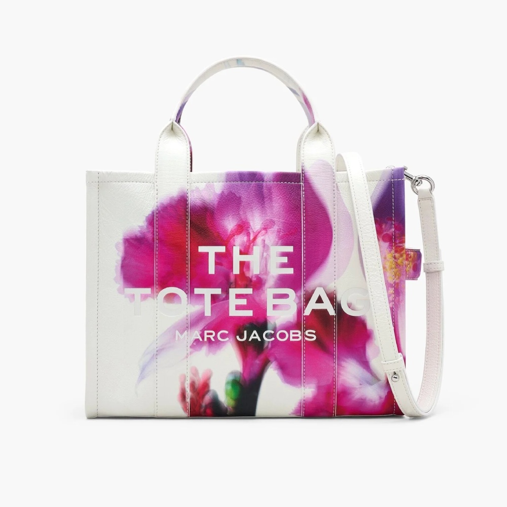 СУМКА MARC JACOBS THE LEATHER FUTURE FLORAL MEDIUM TOTE BAG
