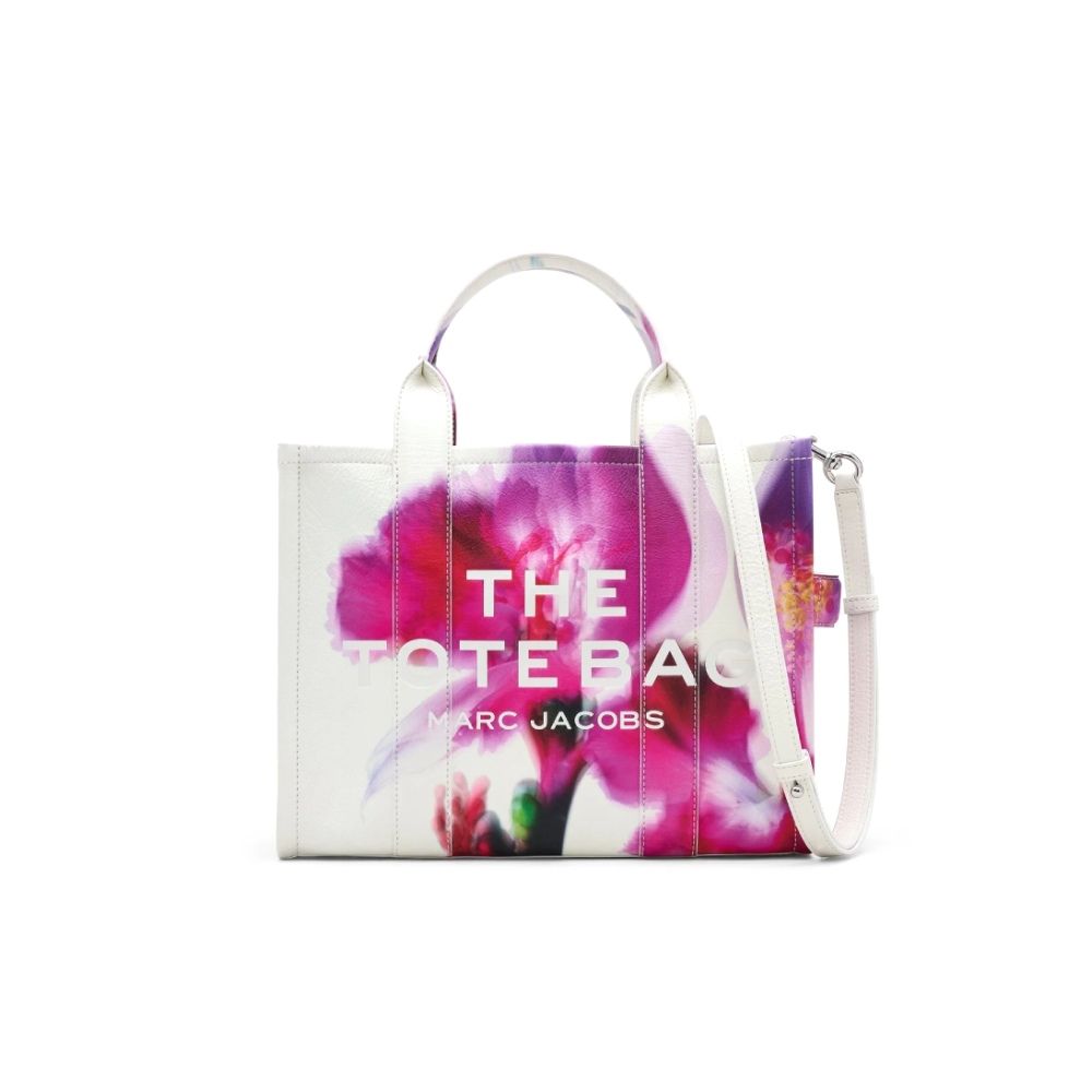 СУМКА MARC JACOBS THE LEATHER FUTURE FLORAL SMALL TOTE BAG