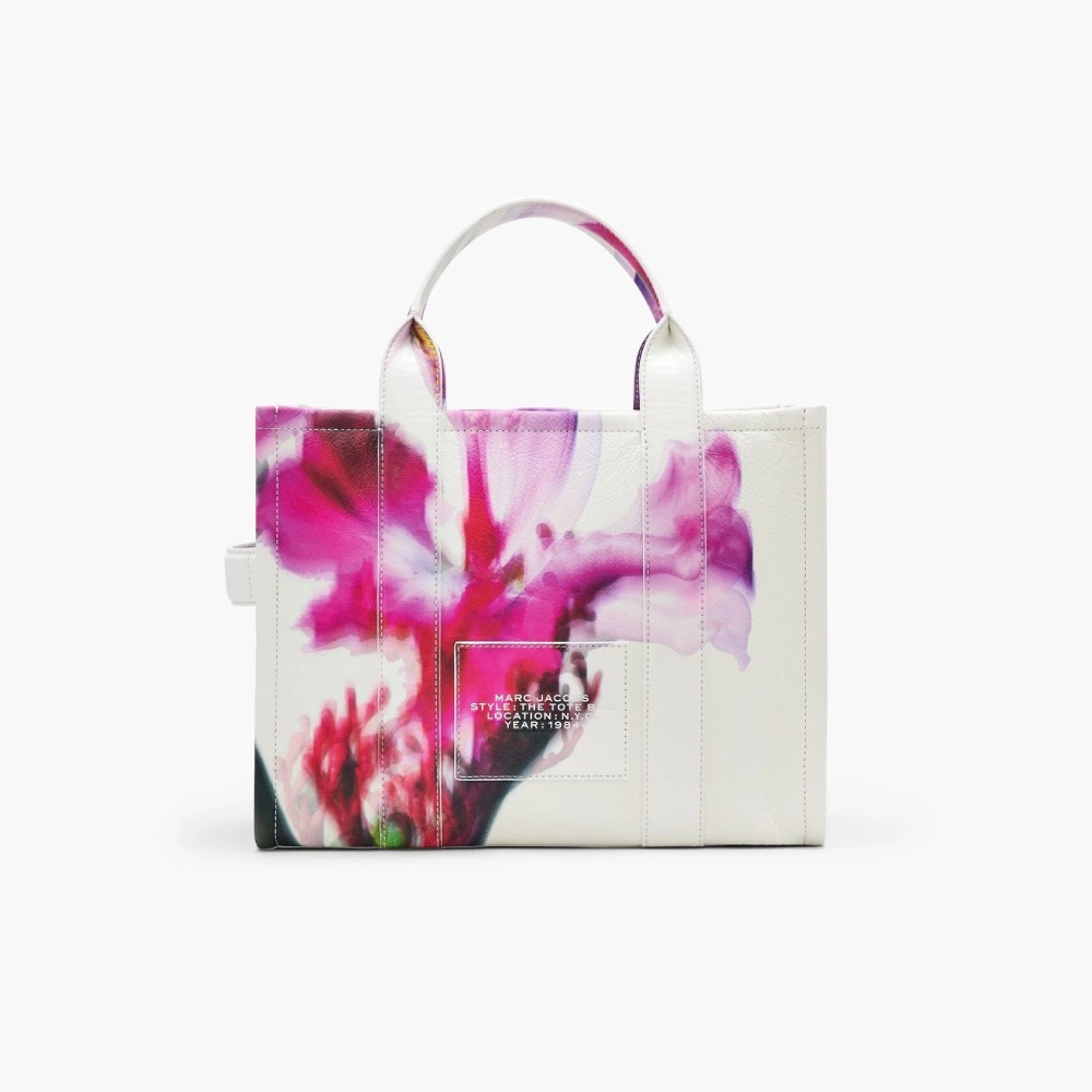 СУМКА MARC JACOBS THE LEATHER FUTURE FLORAL SMALL TOTE BAG