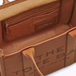 СУМКА MARC JACOBS THE LEATHER LARGE TOTE BAG  ARGAN OIL
