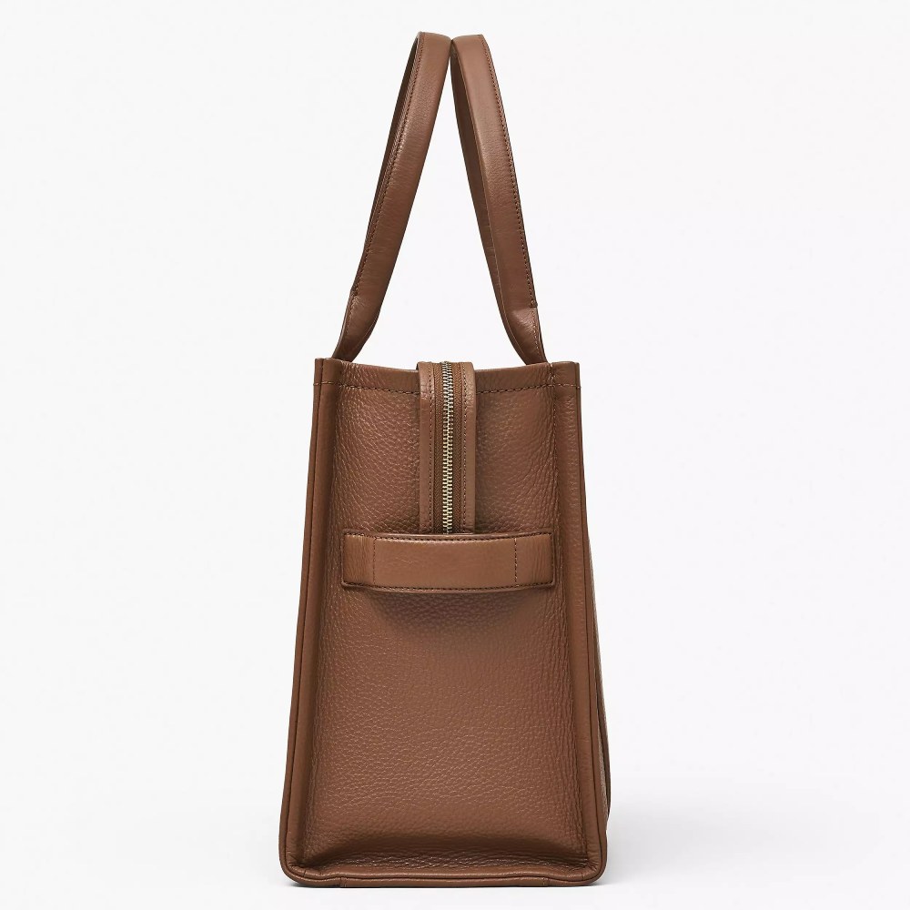 СУМКА MARC JACOBS THE LEATHER LARGE TOTE BAG  ARGAN OIL