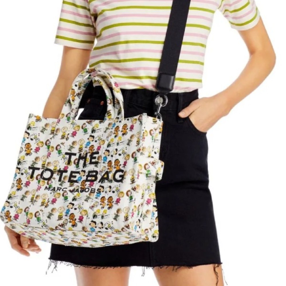 СУМКА MARC JACOBS  MULTICOLOR PEANUTS EDITION MEDIUM TOTE BAG TRAVELER
