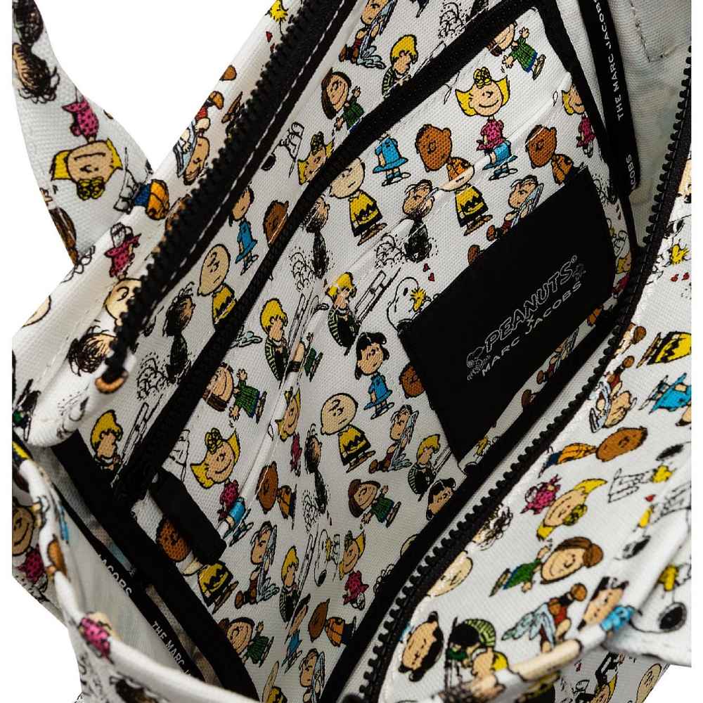 СУМКА MARC JACOBS  MULTICOLOR PEANUTS EDITION MEDIUM TOTE BAG TRAVELER