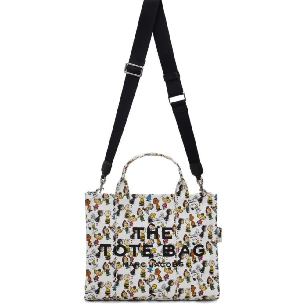 СУМКА MARC JACOBS  MULTICOLOR PEANUTS EDITION MEDIUM TOTE BAG TRAVELER