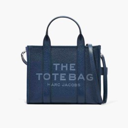 СУМКА MARC JACOBS THE LEATHER MEDIUM TOTE BAG BLUE SEA
