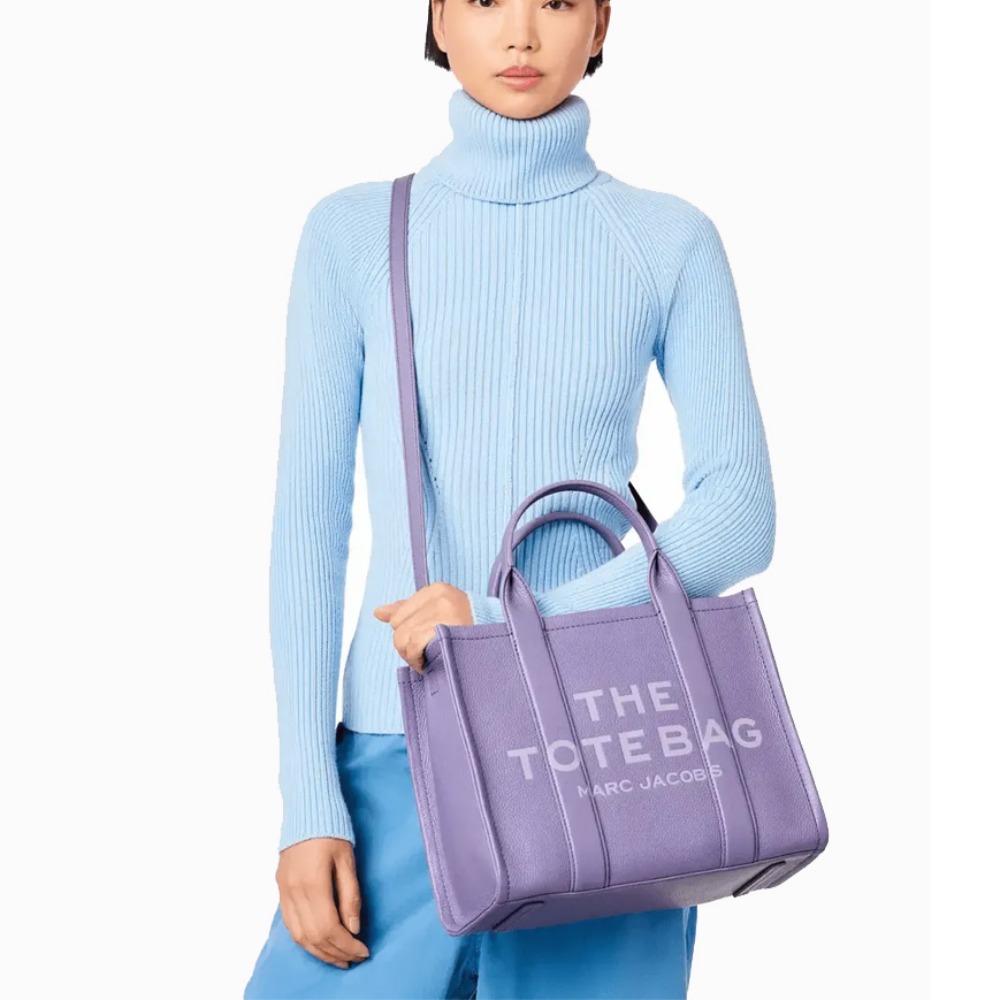 СУМКА MARC JACOBS THE LEATHER MEDIUM TOTE BAG DAYBREAK